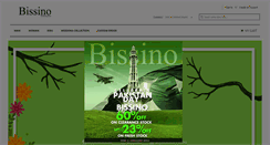 Desktop Screenshot of bissino.com